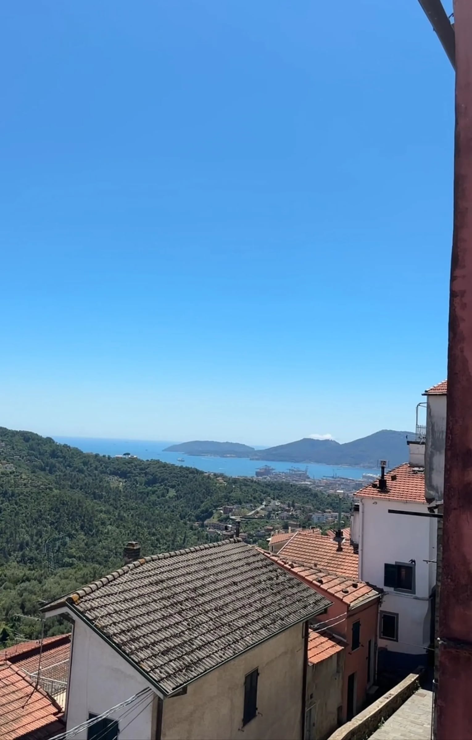 Torre del Golfo - Vista dell'alloggio